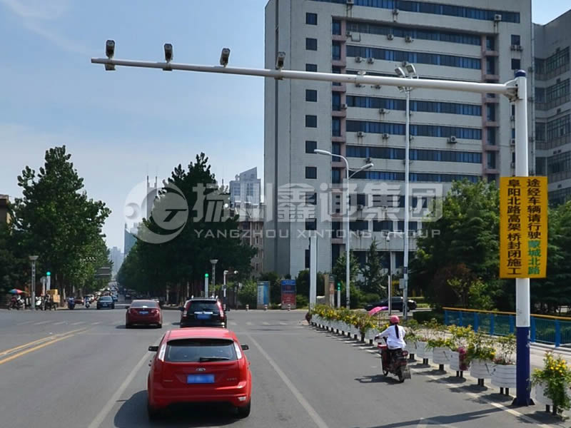 DJG-009，電子警察桿，圓錐電警桿