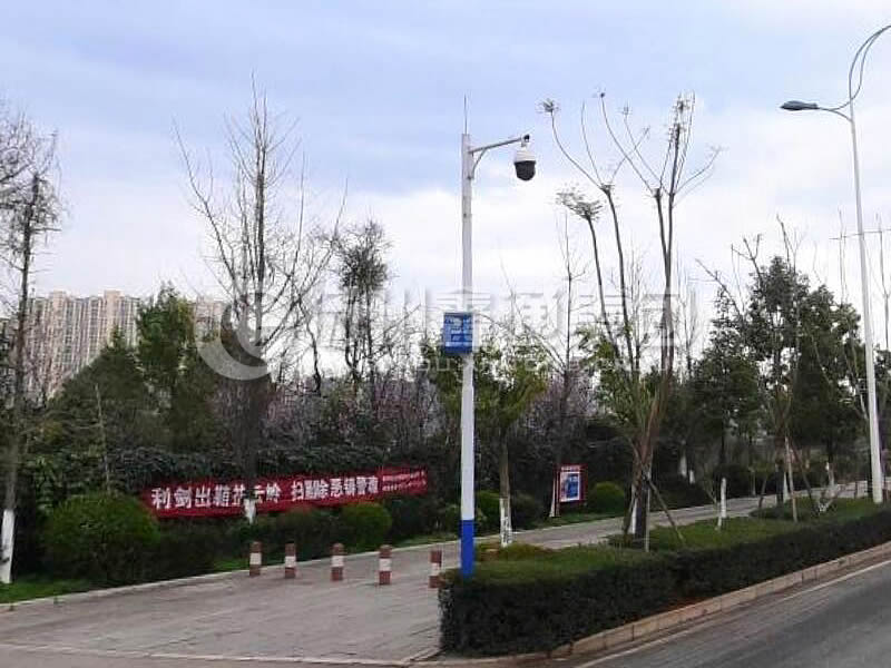 DJG-025，電子警察桿，治安監(jiān)控桿