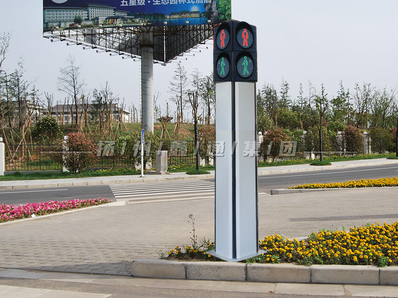 YTH302-7L-RX，一體化雙面人行燈